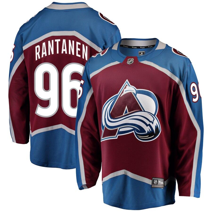 Mikko Rantanen Colorado Avalanche Breakaway Player Jersey – Burgundy 2019