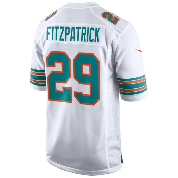 Minkah Fitzpatrick Miami Dolphins Throwback Game Jersey – White 2019