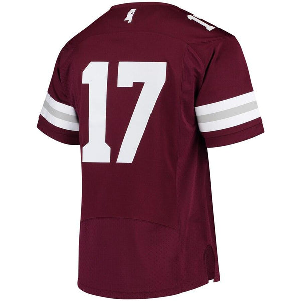 Mississippi State Bulldogs  Premier Football Jersey - Maroon 2019