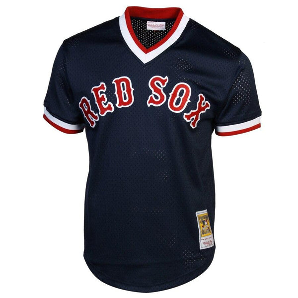 Mitchell &amp; Ness Wade Boggs Boston Red Sox 1992 Cooperstown Collection Batting Practice Jersey - Navy Blue 2019