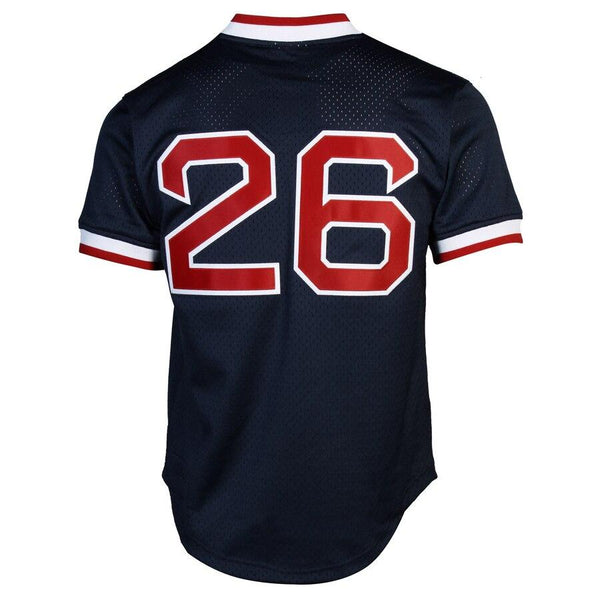 Mitchell &amp; Ness Wade Boggs Boston Red Sox 1992 Cooperstown Collection Batting Practice Jersey - Navy Blue 2019
