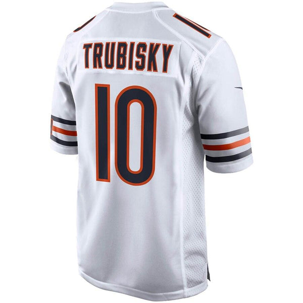 Mitchell Trubisky Chicago Bears 100th Season Game Jersey – White 2019