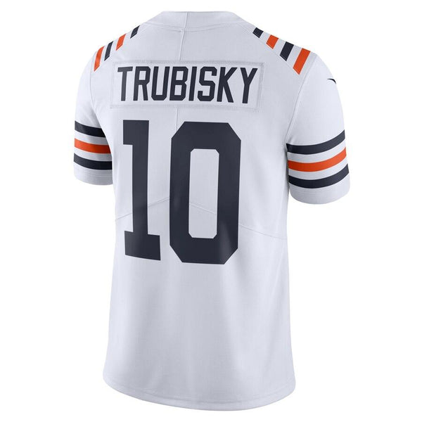Mitchell Trubisky Chicago Bears 2019 100th Season Alternate Classic Limited Jersey - White 2019