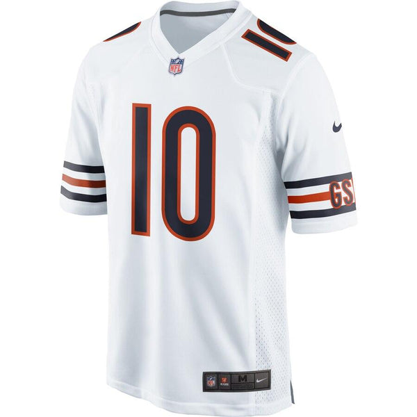 Mitchell Trubisky Chicago Bears Game Jersey – White 2019