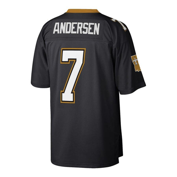 Morten Andersen New Orleans Saints Mitchell &amp; Ness Retired Player Replica Jersey - Black 2019