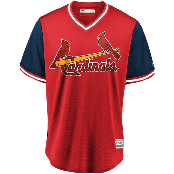 Carlos Martinez "Tsunami" St. Louis Cardinals Majestic Players' Weekend Cool Base Jersey – Red/Navy 2019