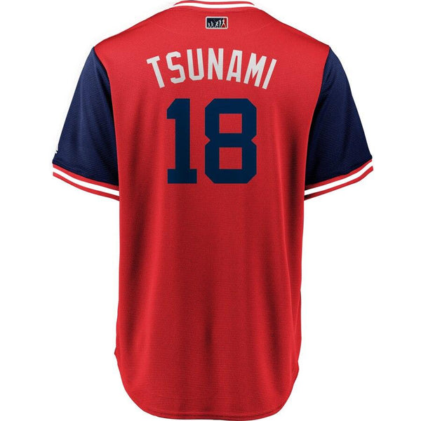Carlos Martinez "Tsunami" St. Louis Cardinals Majestic Players' Weekend Cool Base Jersey – Red/Navy 2019