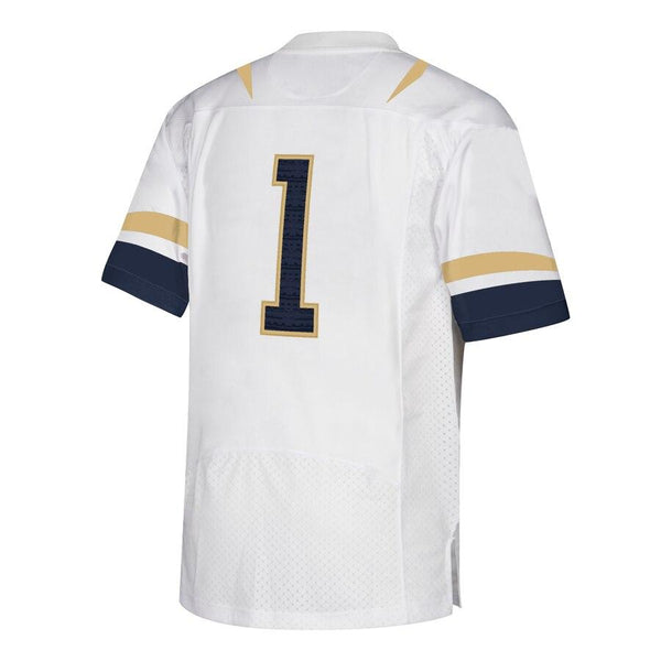 #1 Georgia Tech Yellow Jackets  Premier Jersey - White/Navy 2019