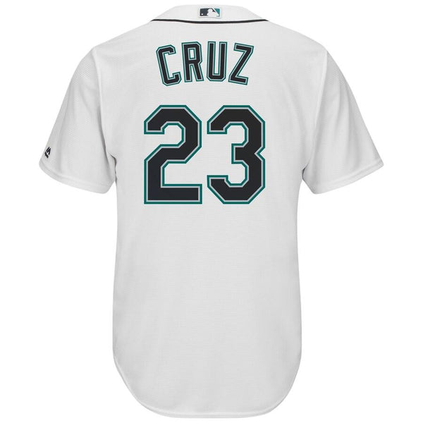 Nelson Cruz Seattle Mariners Majestic Cool Base Player Jersey - White 2019