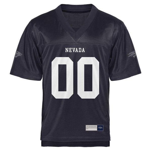 Nevada Wolf Pack Personalized Football Name &amp; Number Jersey - Navy Blue 2019