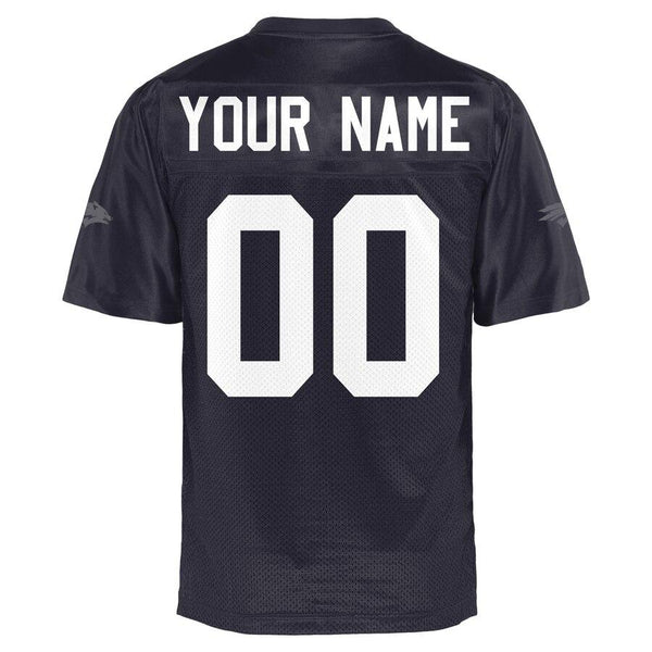 Nevada Wolf Pack Personalized Football Name &amp; Number Jersey - Navy Blue 2019