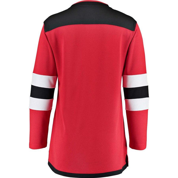 New Jersey Devils Women's Breakaway Home Jersey - Red 2019