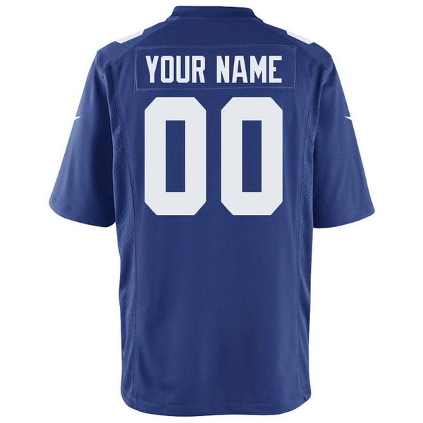 New York Giants Custom Game Jersey - Royal 2019