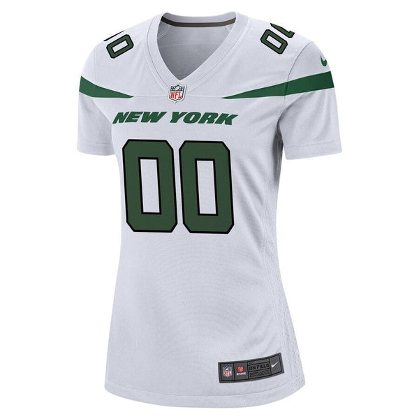 New York Jets Women's Custom Game Jersey – Spotlight White 2019