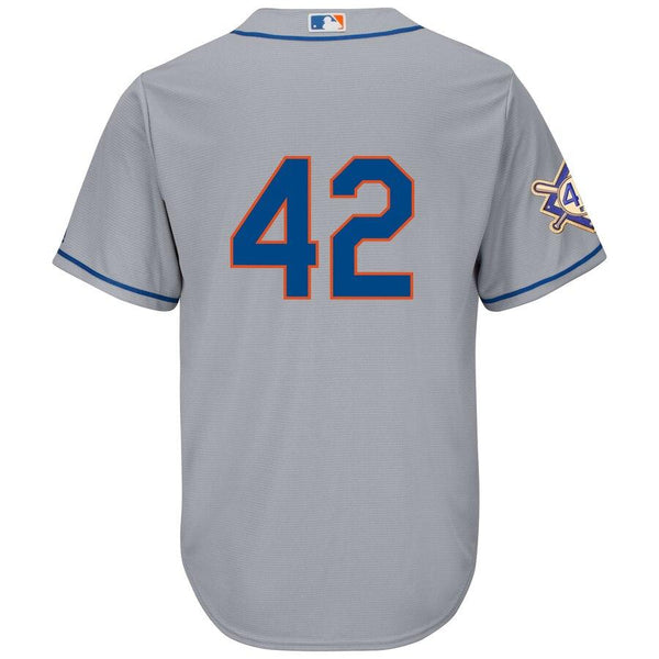 New York Mets Majestic 2019 Jackie Robinson Day Official Cool Base Jersey – Gray 2019
