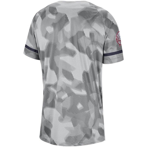 New York Yankees Camo Jersey - Gray 2019