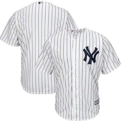 New York Yankees Majestic Official Cool Base Jersey - White 2019