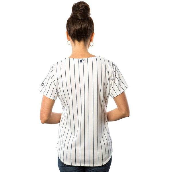 New York Yankees Majestic Women's Cool Base Jersey - White 2019