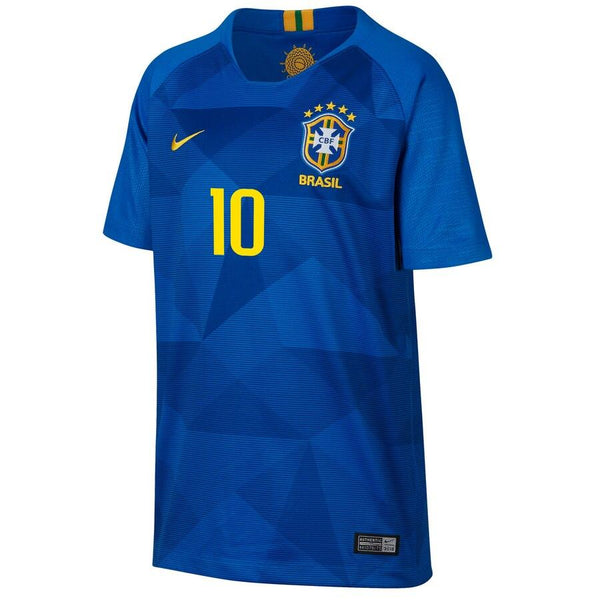Neymar Santos Brazil National Team Youth Away Replica Stadium Player Jersey – Blue 2019