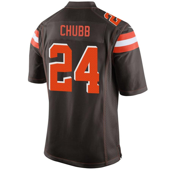 Nick Chubb Cleveland Browns Game Jersey – Brown 2019