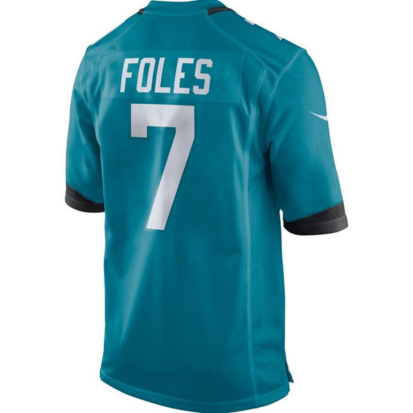 Nick Foles Jacksonville Jaguars Game Jersey – Teal 2019