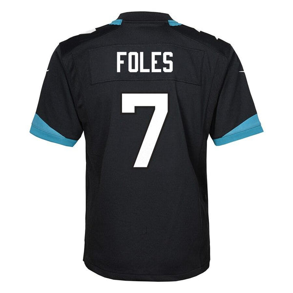 Nick Foles Jacksonville Jaguars Youth Game Jersey – Black 2019