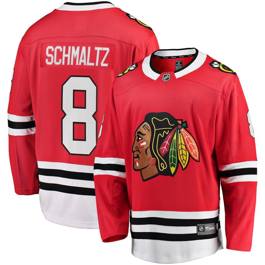 Nick Schmaltz Chicago Blackhawks Youth Breakaway Player Jersey – Red 2019