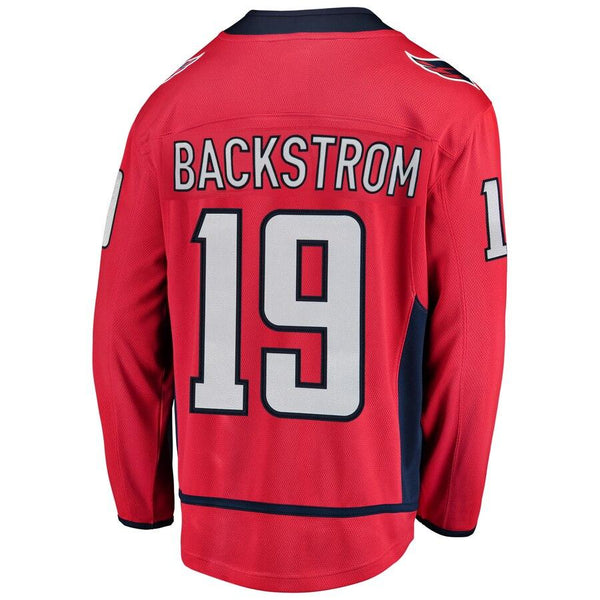 Nicklas Backstrom Washington Capitals Breakaway Player Jersey - Red 2019