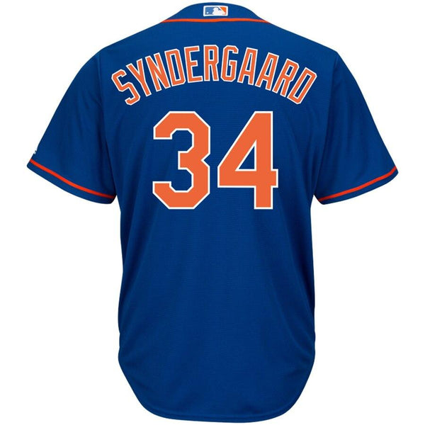 Noah Syndergaard New York Mets Majestic Official Cool Base Player Jersey - Royal 2019