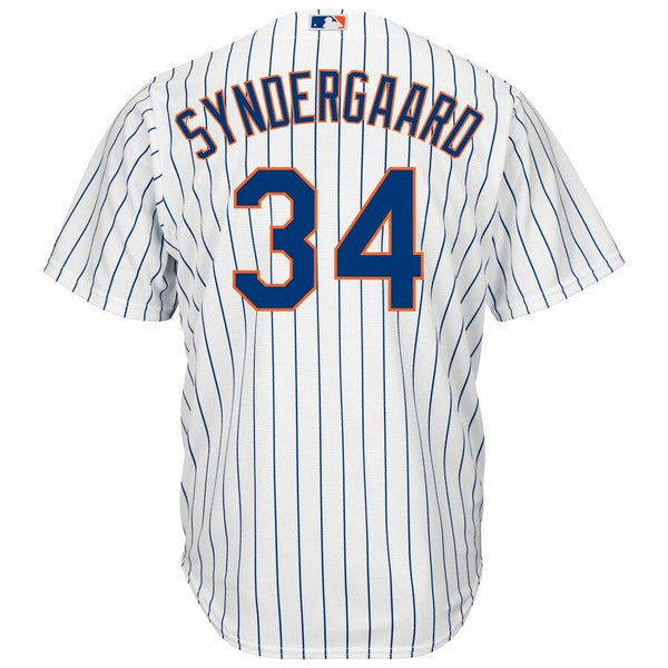 Noah Syndergaard New York Mets Majestic Official Cool Base Player Jersey - White 2019