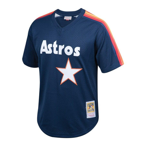 Nolan Ryan Houston Astros Mitchell &amp; Ness Youth Cooperstown Collection Mesh Batting Practice Jersey – Navy 2019
