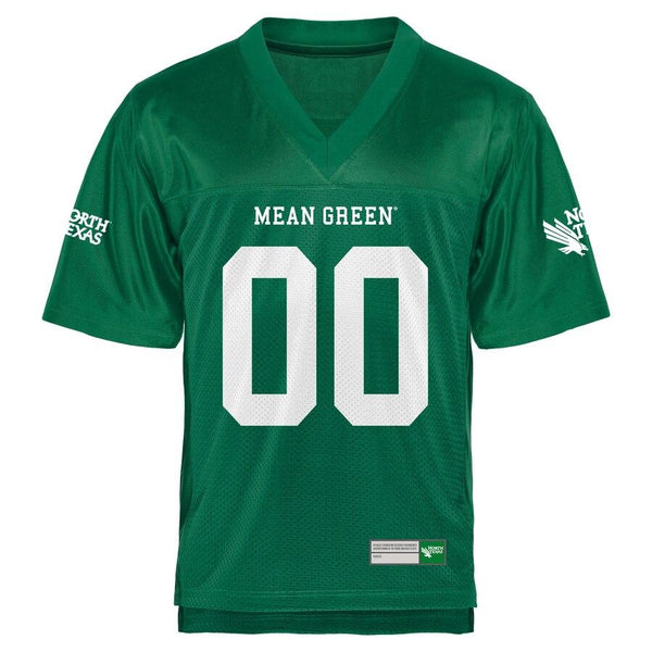 North Texas Mean Green Personalized Football Name &amp; Number Jersey - Green 2019