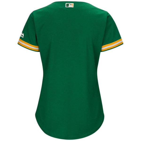 Oakland Athletics Majestic Women's Cool Base Team Jersey - Kelly Green 2019