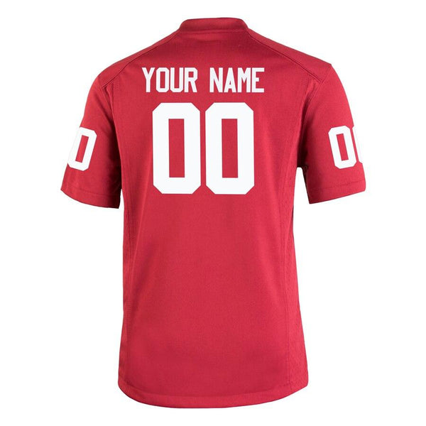 Oklahoma Sooners Youth Custom Replica Jersey - Crimson 2019
