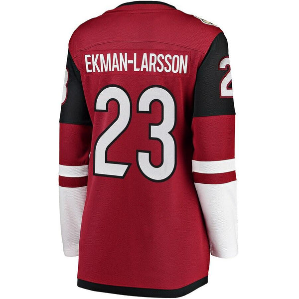 Oliver Ekman-Larsson Arizona Coyotes Women's Home Breakaway Player Jersey - Maroon 2019