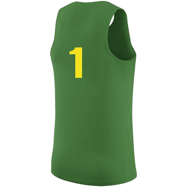 Oregon Ducks College Replica Basketball Jersey – Apple Green 2019