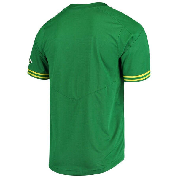 Oregon Ducks Vapor Untouchable Elite Two-Button Replica Baseball Jersey - Green 2019