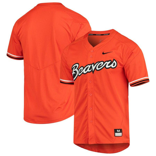 Oregon State Beavers Vapor Untouchable Elite Full-Button Replica Baseball Jersey - Orange 2019