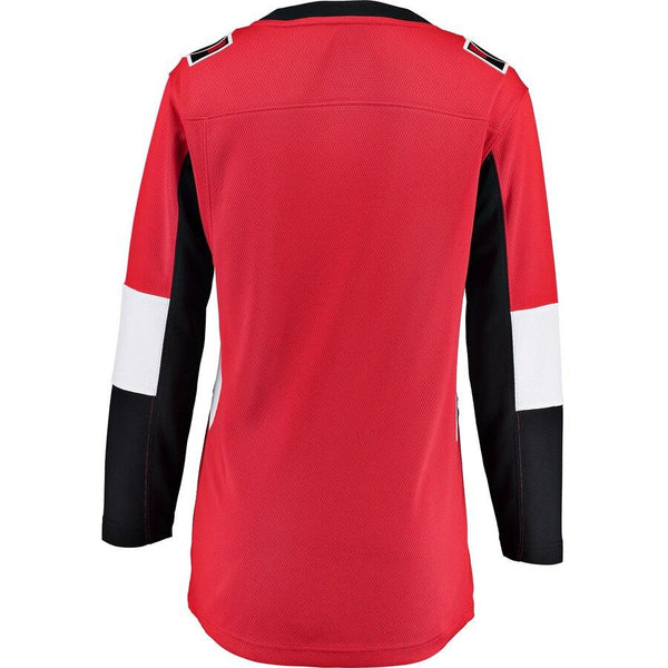 Ottawa Senators Women's Breakaway Home Blank Jersey - Red 2019
