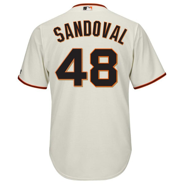 Pablo Sandoval San Francisco Giants Majestic Home Cool Base Player Jersey - Cream 2019