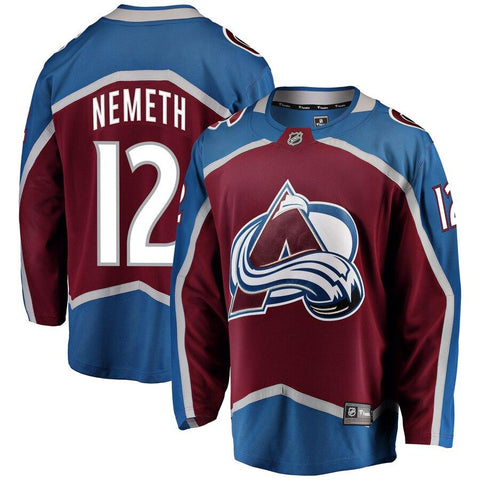 Patrik Nemeth Colorado Avalanche Breakaway Player Jersey – Burgundy 2019