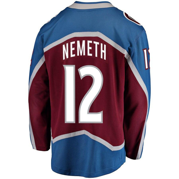 Patrik Nemeth Colorado Avalanche Breakaway Player Jersey – Burgundy 2019