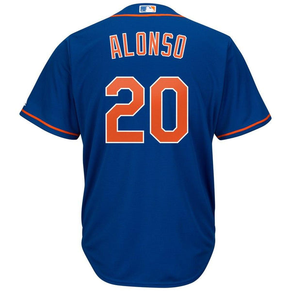 Pete Alonso New York Mets Majestic Alternate Official Cool Base Player Jersey - Royal 2019