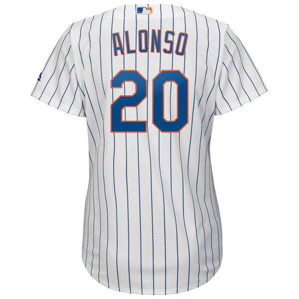 Pete Alonso New York Mets Majestic Women's Home Cool Base Player Jersey - White 2019