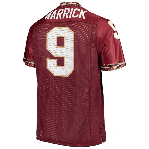 Peter Warrick Florida State Seminoles Original Retro Brand Player Jersey – Garnet 2019
