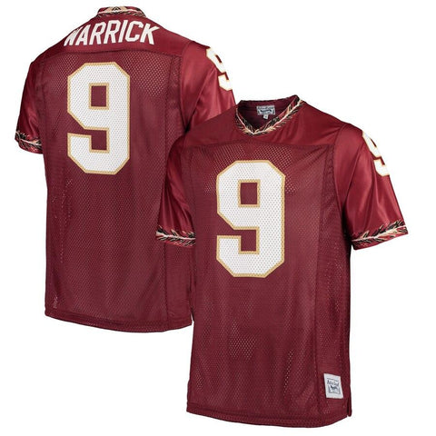Peter Warrick Florida State Seminoles Original Retro Brand Player Jersey – Garnet 2019