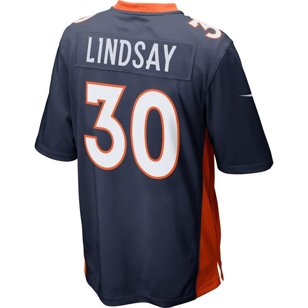 Phillip Lindsay Denver Broncos Alternate Game Jersey - Navy 2019