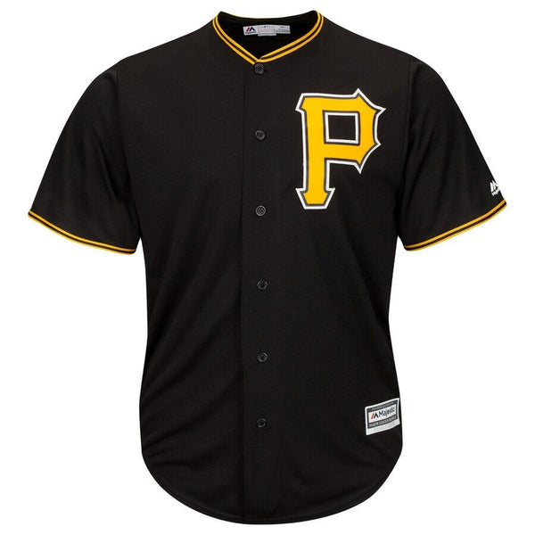 Pittsburgh Pirates Francisco Cervelli Majestic Official Cool Base Player Jersey - Black 2019