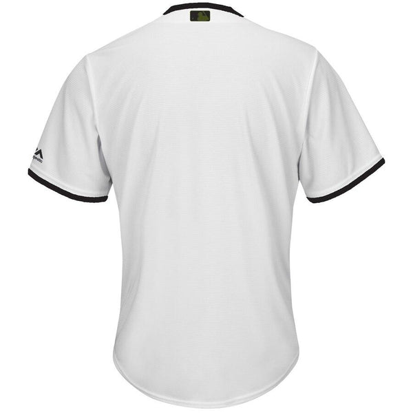 Pittsburgh Pirates Majestic Memorial Day Cool Base Team Jersey - White 2019