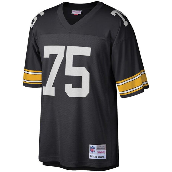 Pittsburgh Steelers Mitchell &amp; Ness Retired Player Vintage Replica Jersey - Black 2019